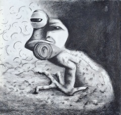 Self portrait as a frog